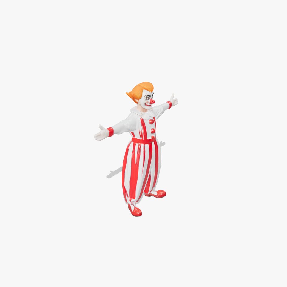 Cheerful Clown Costume model pack